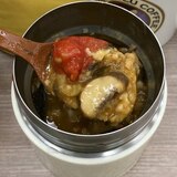 野菜たっぷりカレースープ　オートミール